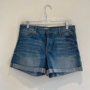 Women’s Calvin Klein high rise jean shorts size 6